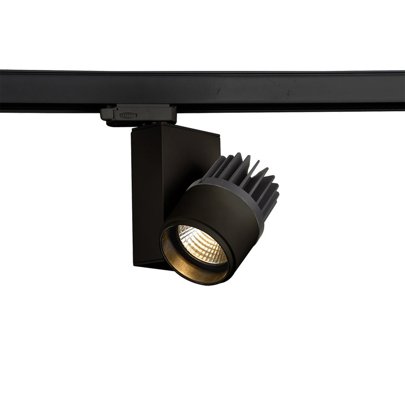 Gallery Track Head in Black