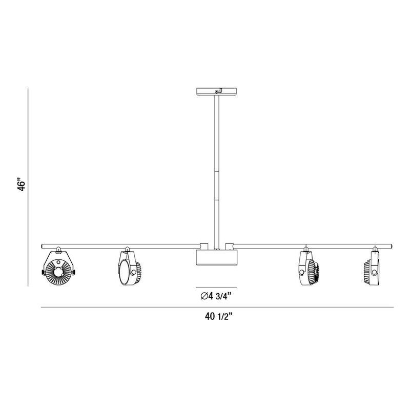 Lexus LED Pendant in Satin Nickel
