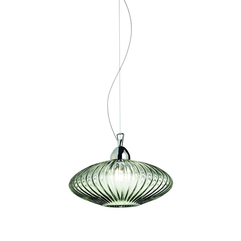 Lorella One Light Pendant in Chrome
