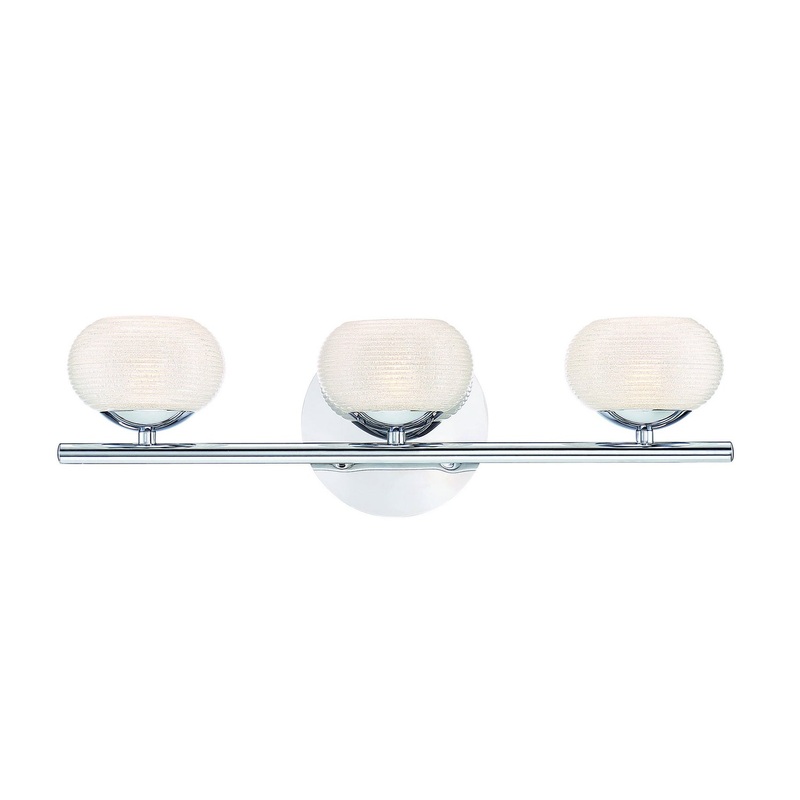 Marche LED Bathbar in Chrome