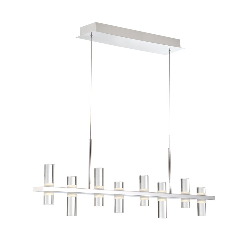 Netto LED Chandelier in Chrome