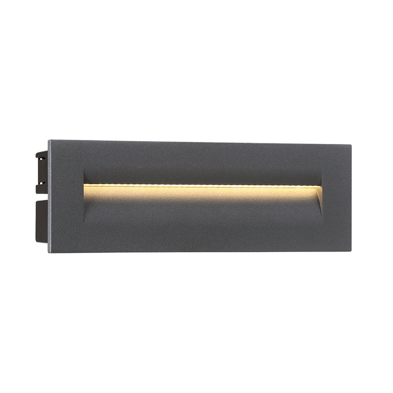 Outdoor LED Outdoor Inwall in Graphite Grey