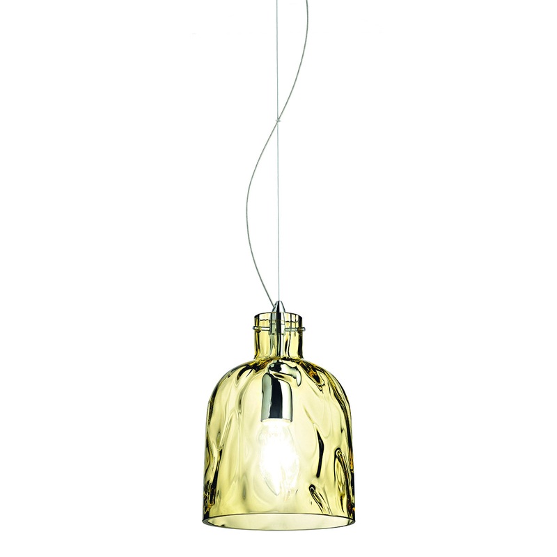 Ponti One Light Pendant in Chrome