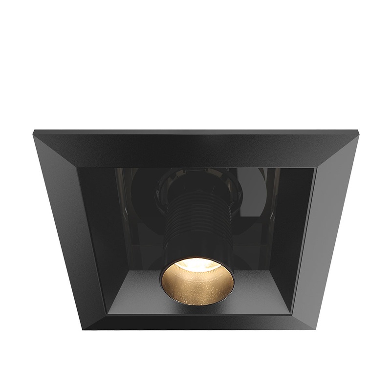 Pulldown Recessed in Black/Black