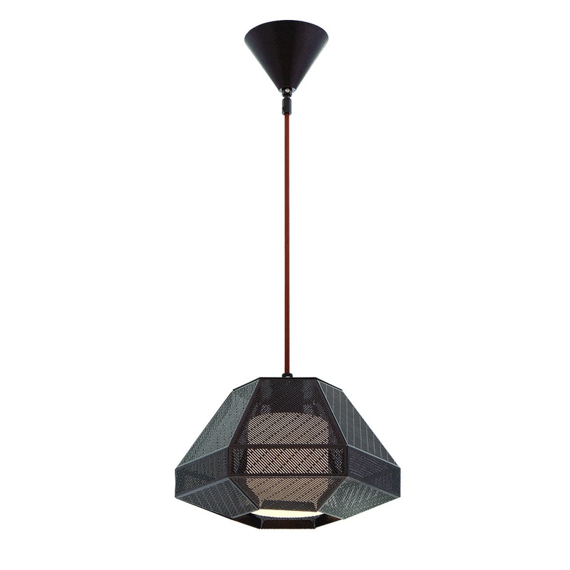 Recinto One Light Pendant in Bronze