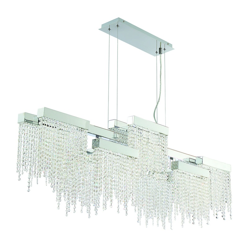 Rossi LED Chandelier in Chrome