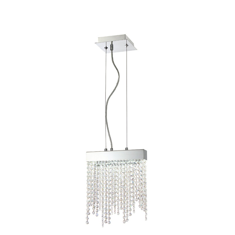 Rossi LED Pendant in Chrome
