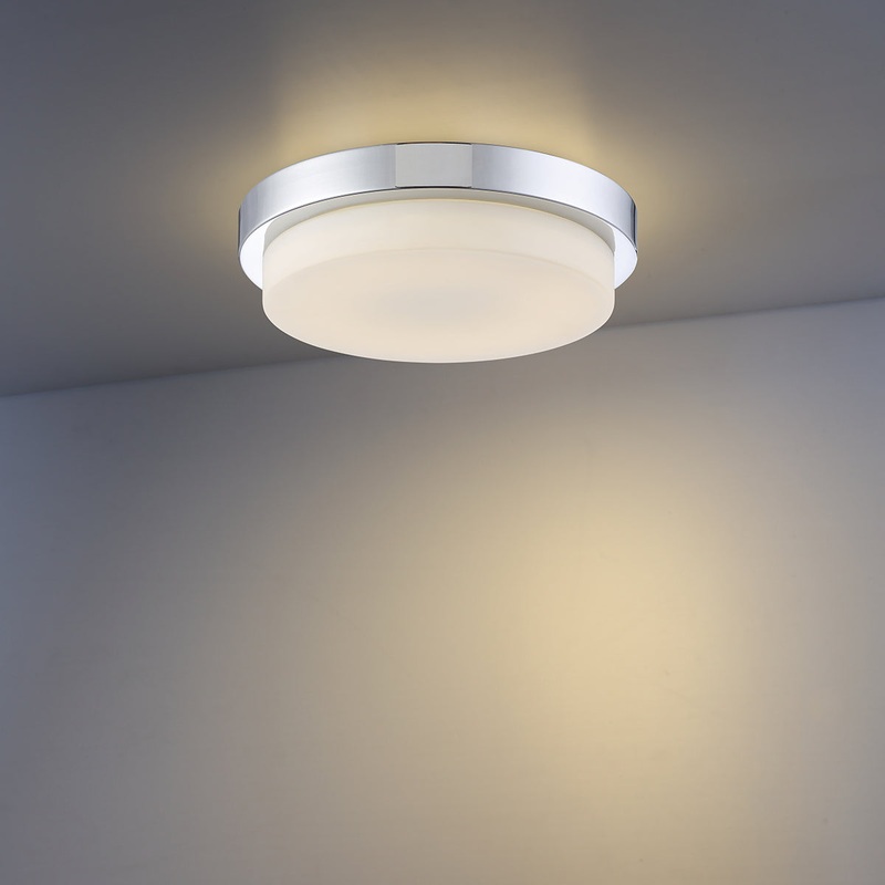Salba LED Flush Mount in Chrome