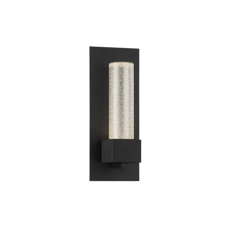 Solato LED Outdoor Wall Mount in Black