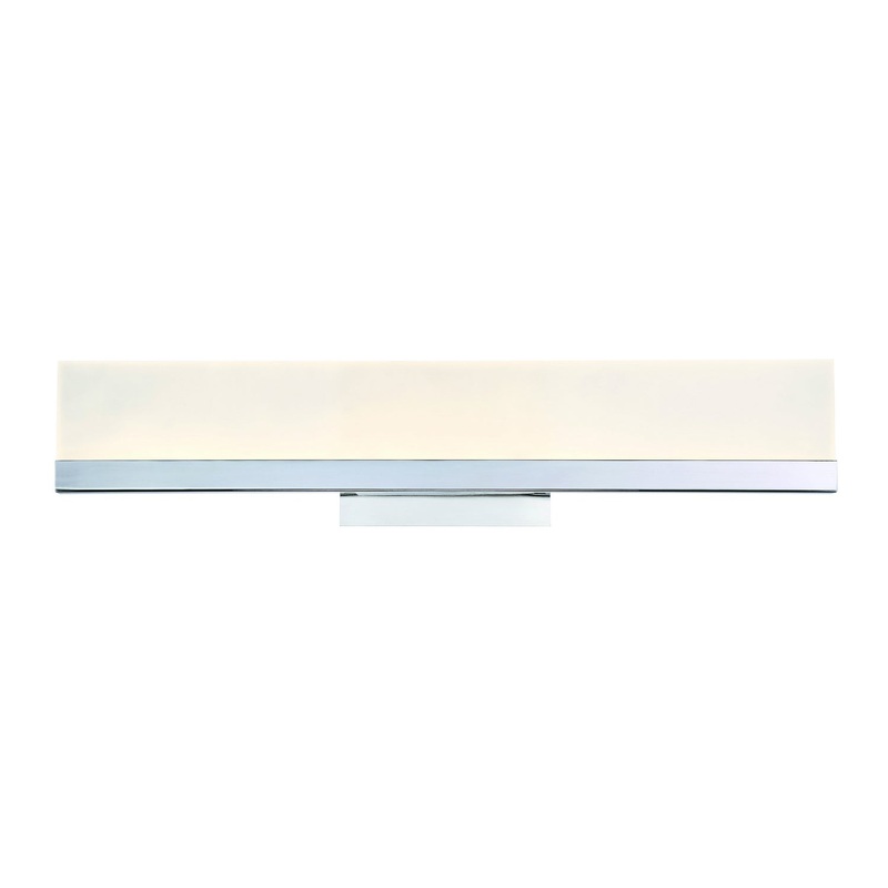 Sole LED Wall Sconce in Chrome