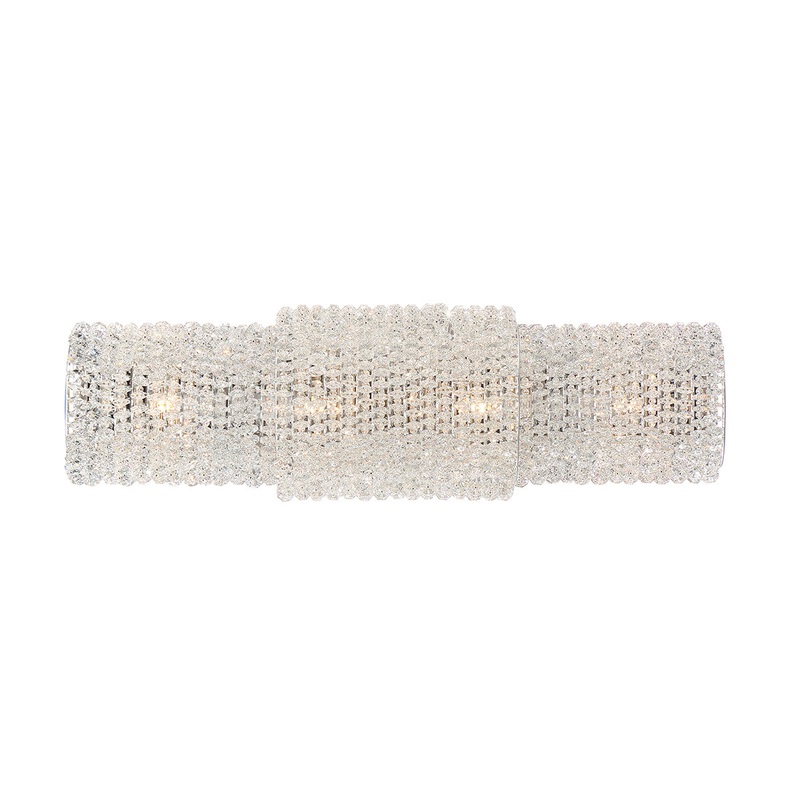 Sposa Four Light Wall Sconce in Chrome