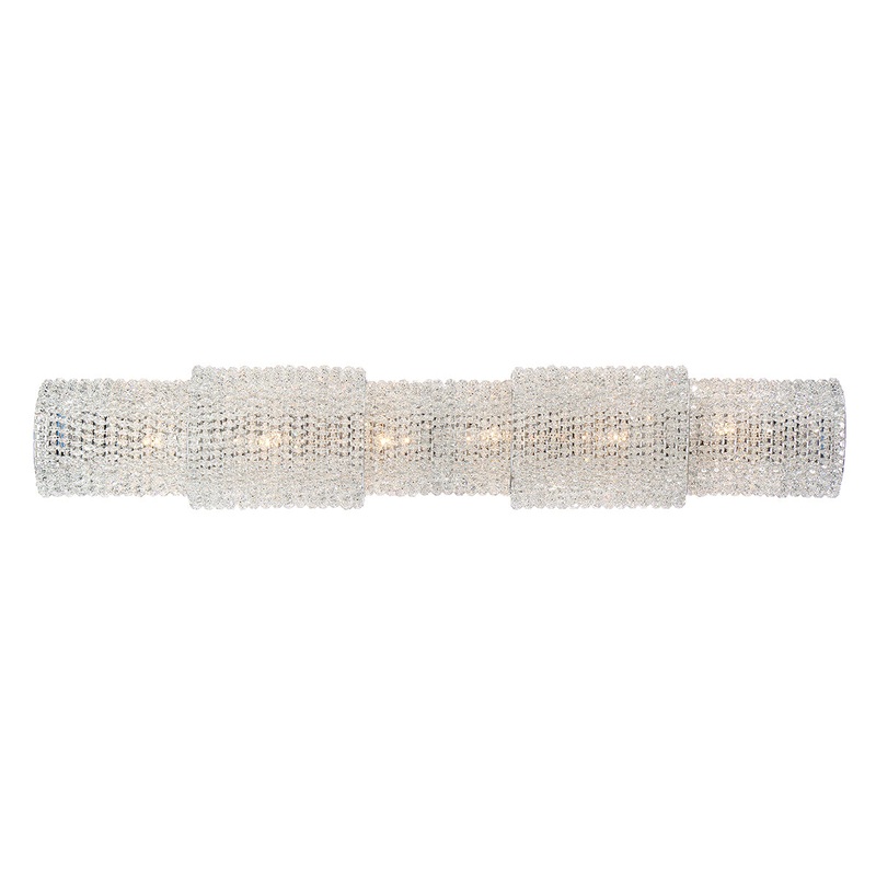 Sposa Six Light Wall Sconce in Chrome