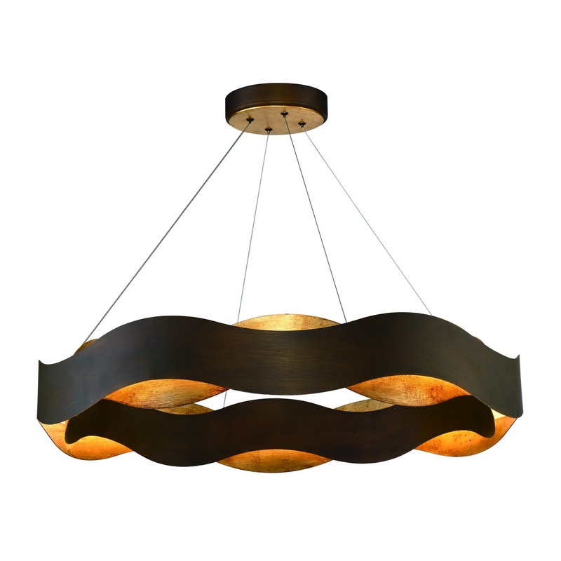 Vaughan LED Chandelier in Bronze