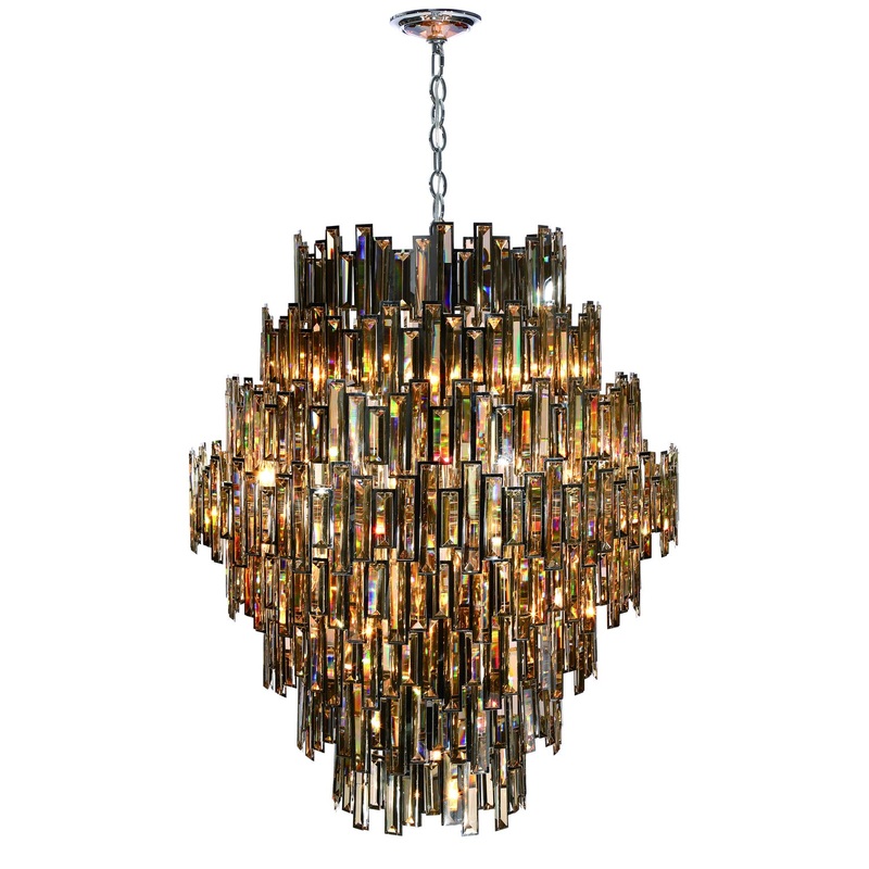 Vienna 28 Light Chandelier in Chrome