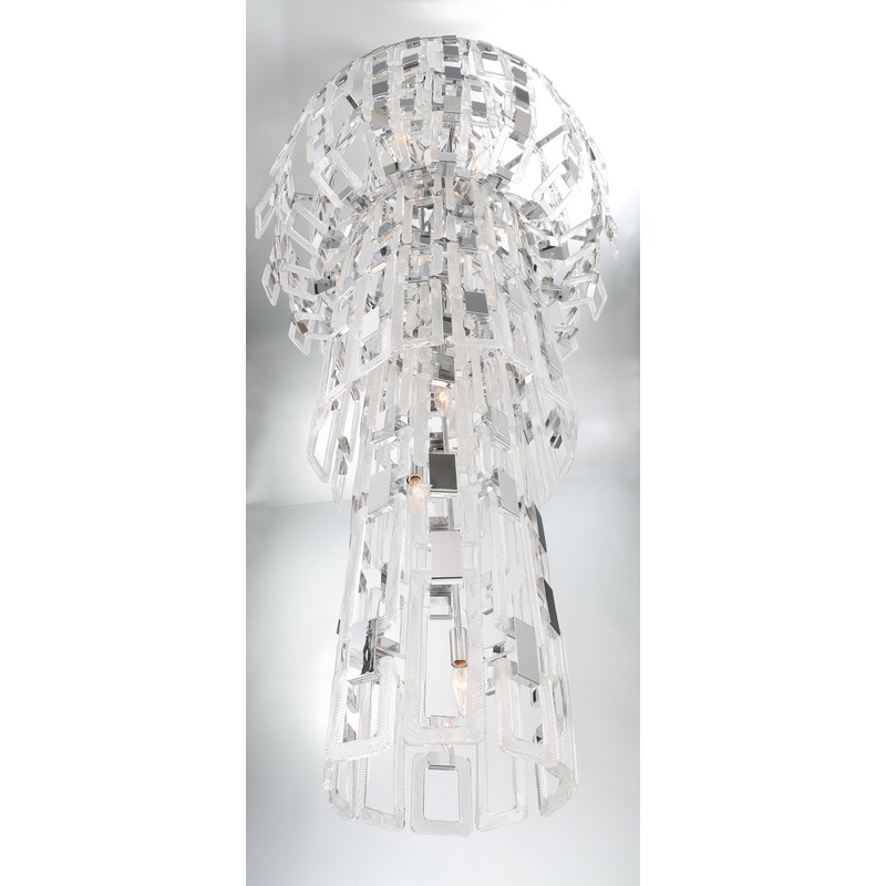 Viviana 26 Light Chandelier in Chrome