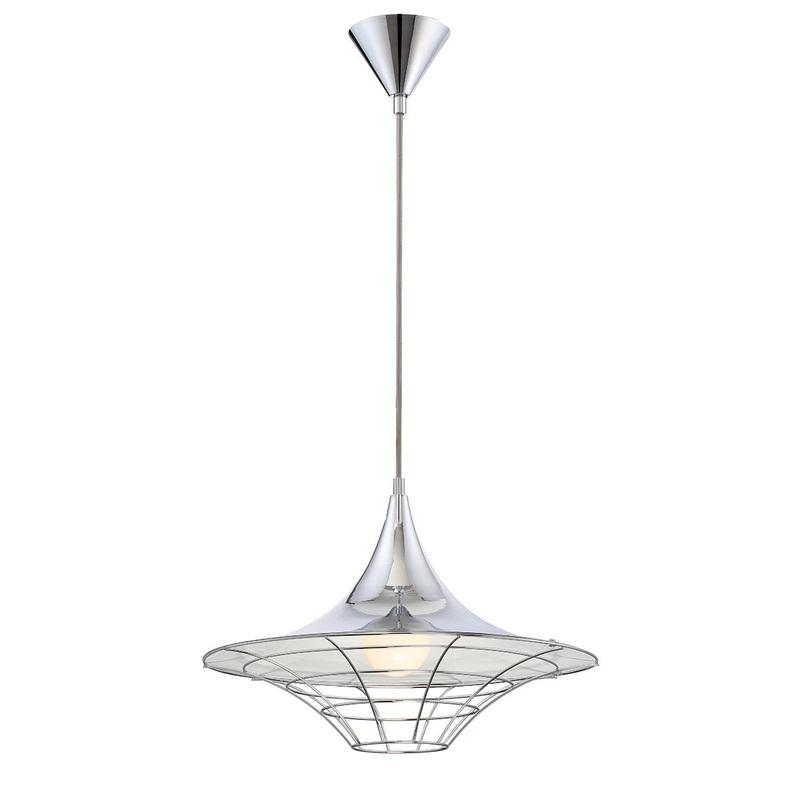 Windsor One Light Pendant in Chrome