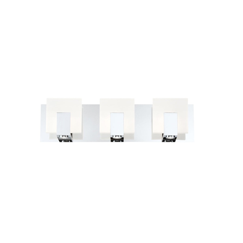 Canmore LED Bathbar in Chrome
