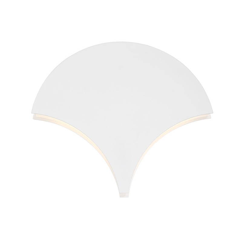 Carlaw LED Wall Sconce in White