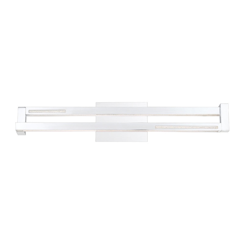 Clinton LED Bathbar in Chrome