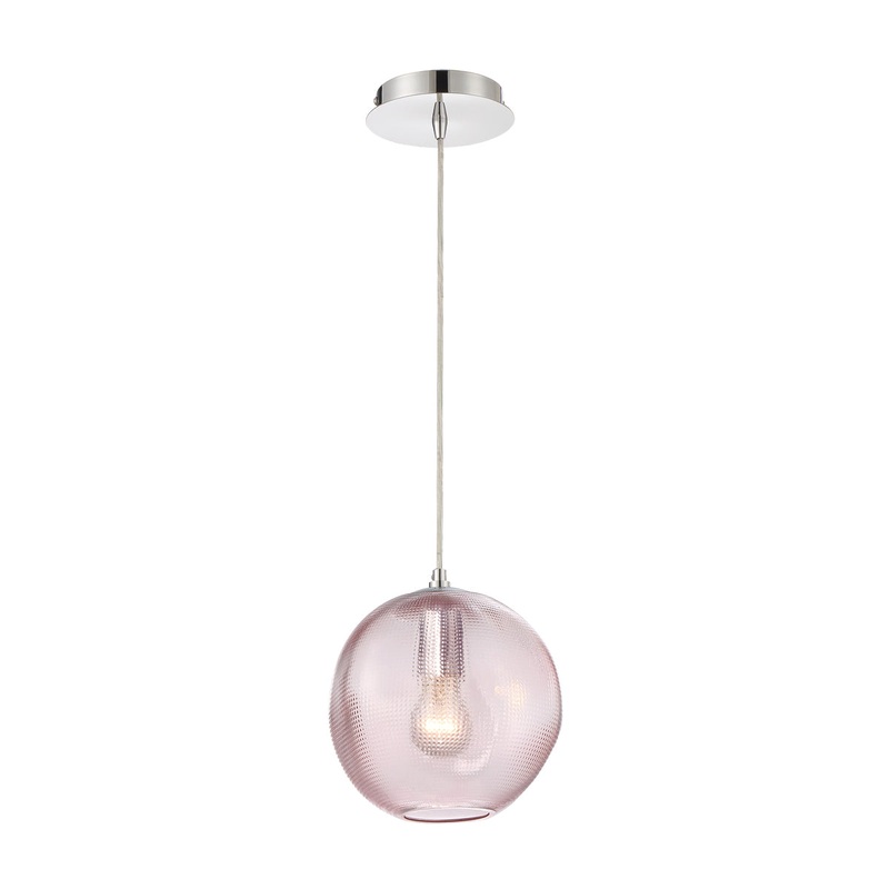 Della One Light Pendant in Chrome