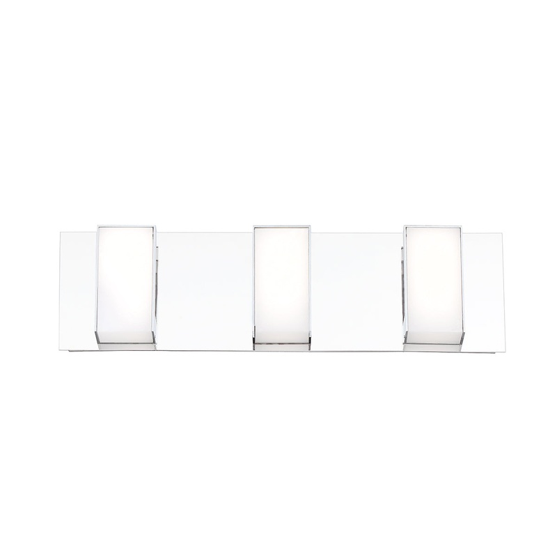 Delrosa LED Bathbar in Chrome