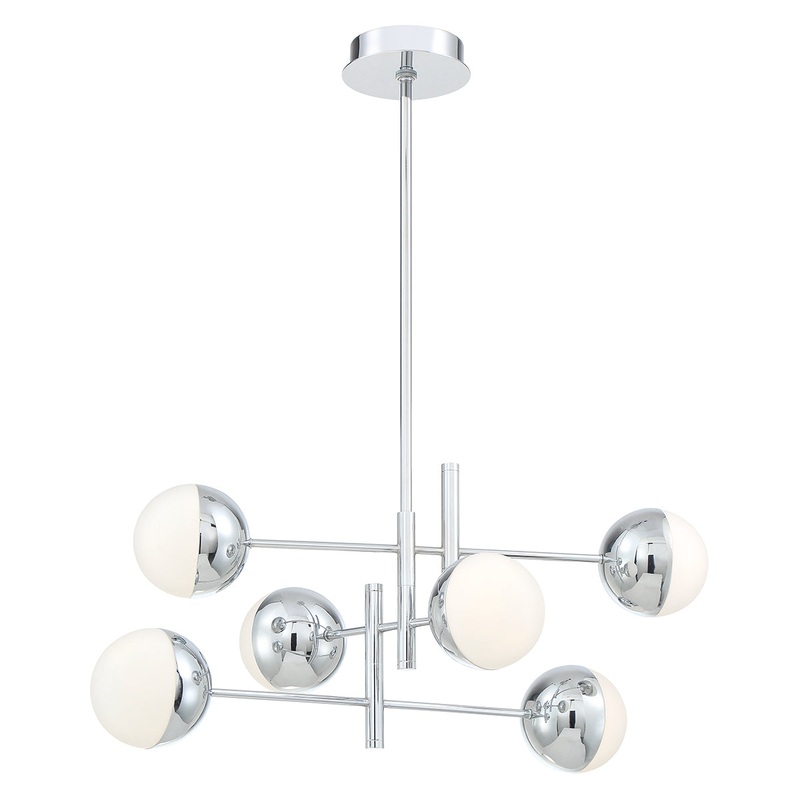 Fairmount LED Chandelier in Chrome