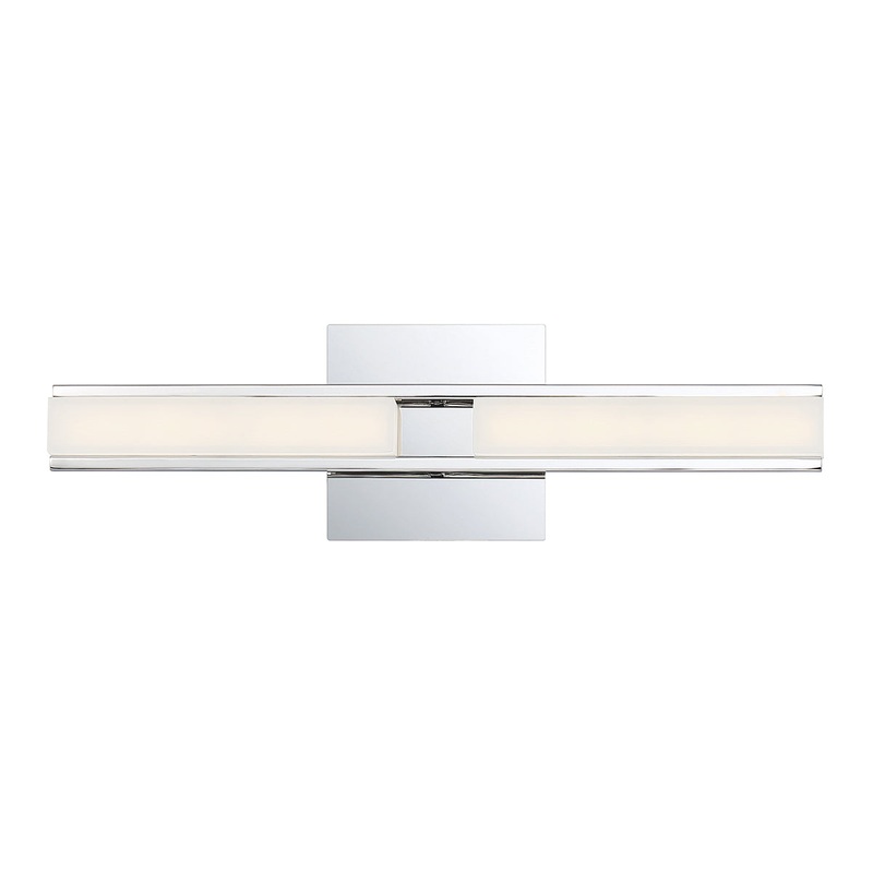 Fanton LED Wall Sconce in Chrome
