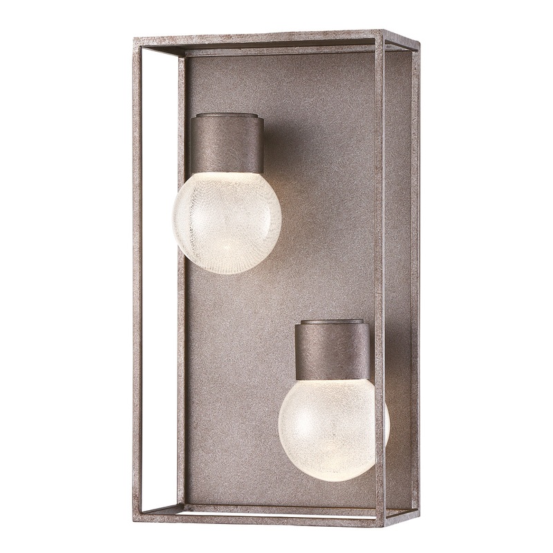 Gibson LED Outdoor Wall Mount in Antique Grey
