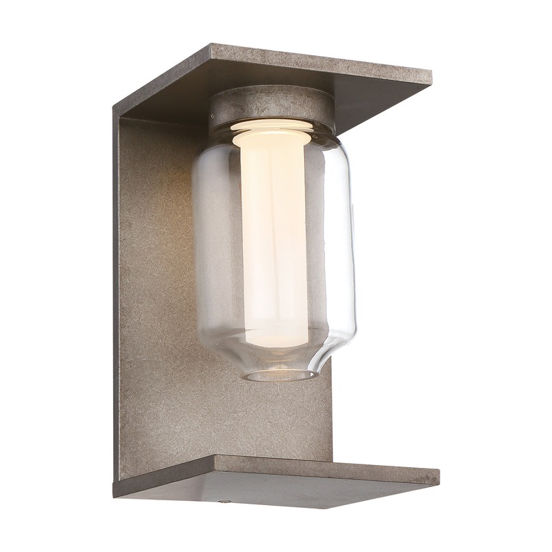 Graydon LED Outdoor Wall Mount in Antique Grey