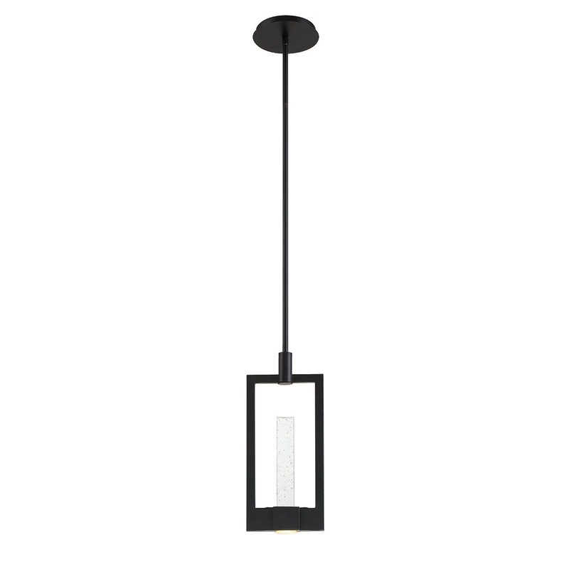 Hanson LED Pendant in Black
