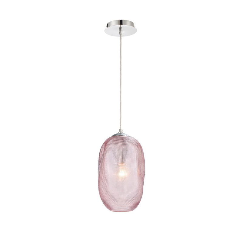 Labria One Light Pendant in Chrome