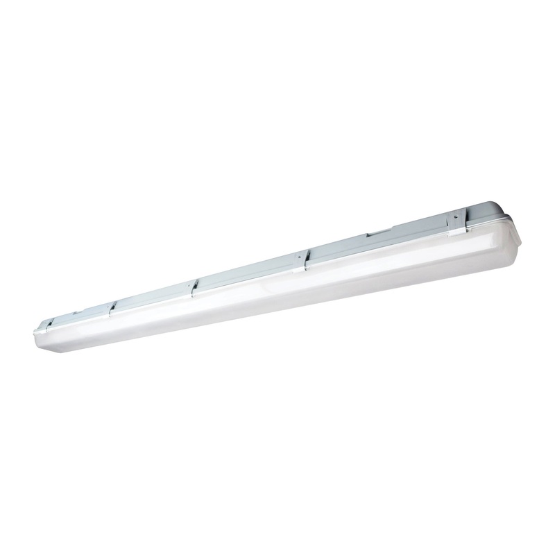 LED Vapor Proof Surface Mount in White / Gray