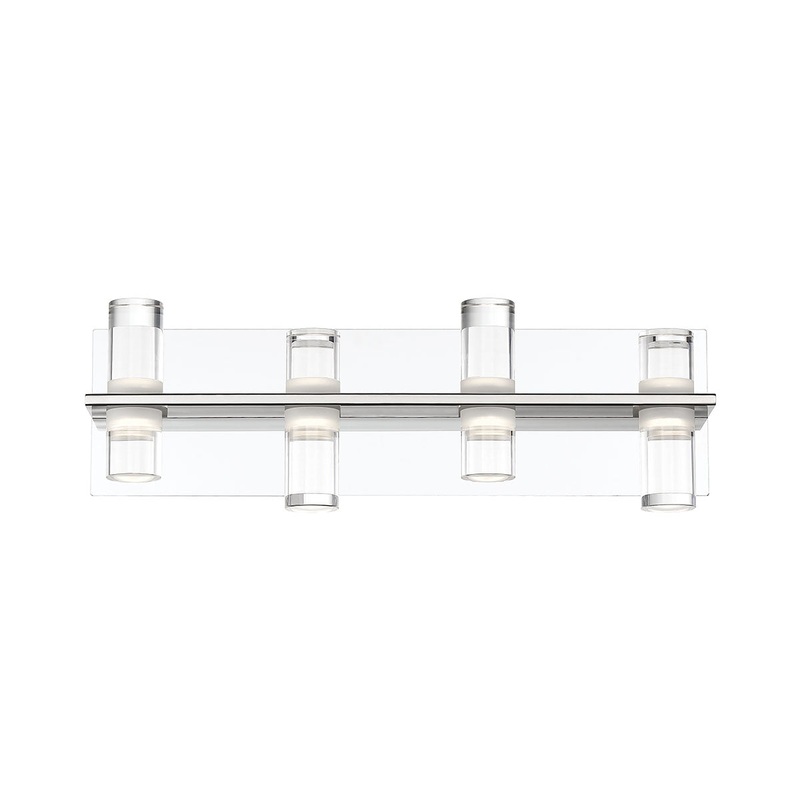 Netto LED Bathbar in Chrome