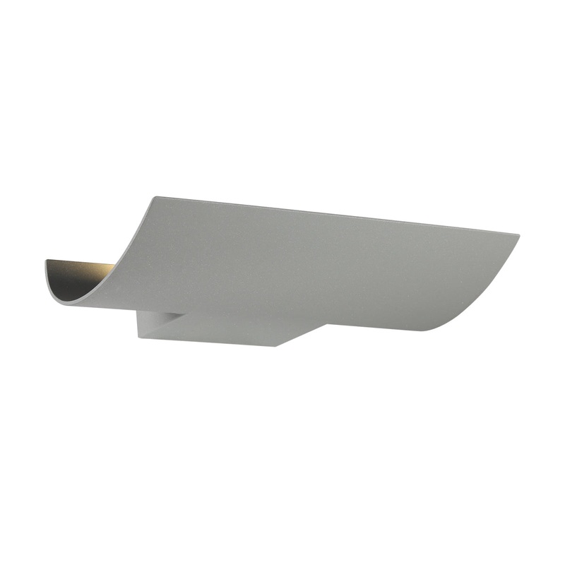 Outdoor Mount LED Wall Mount in Marine Grey