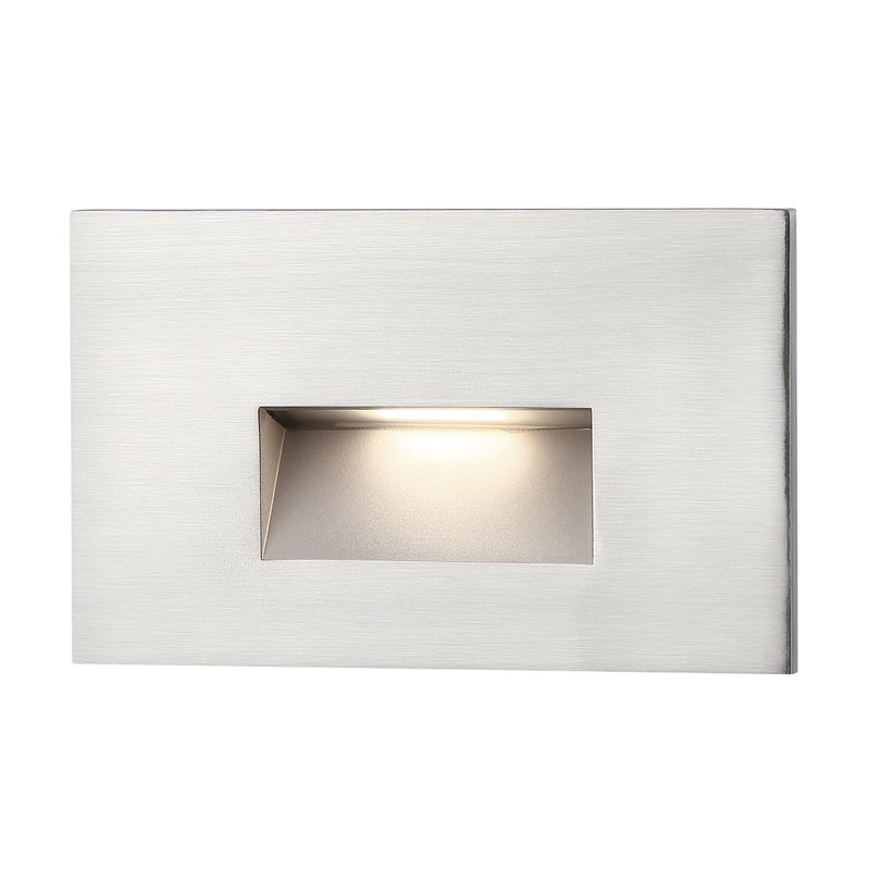 Recessed Trim in Brushed Nickel