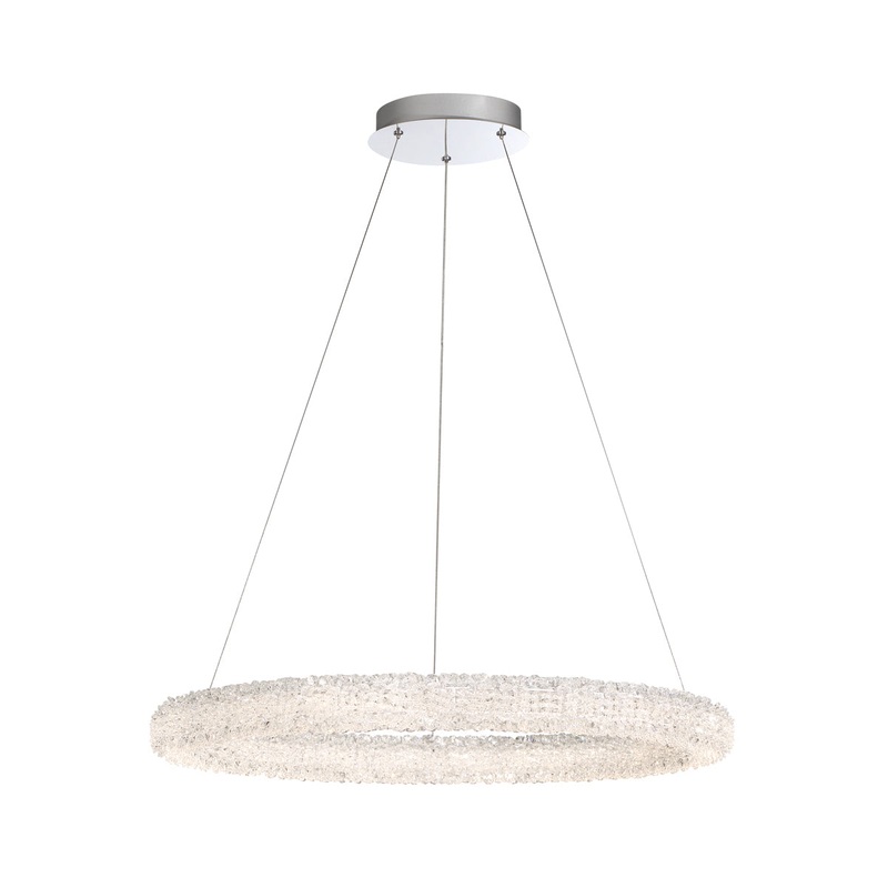 Sassi LED Chandelier in Chrome