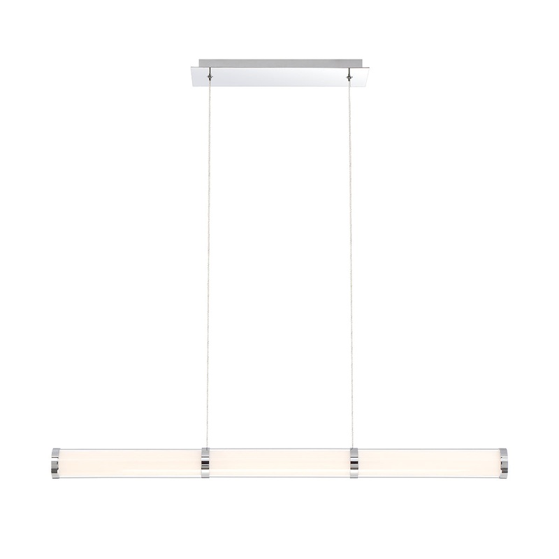 Shaw LED Chandelier in Chrome