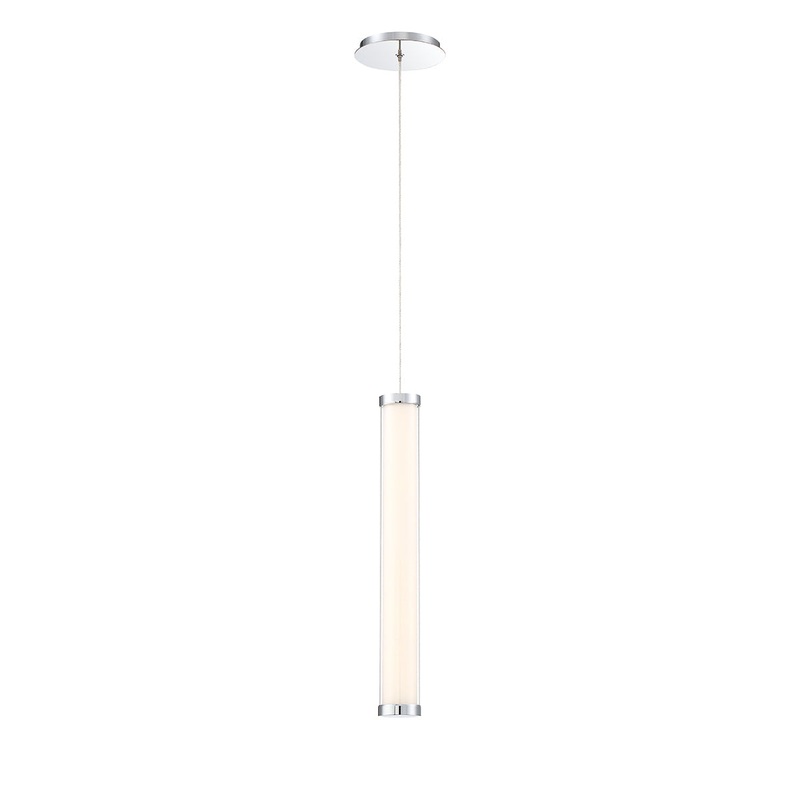 Shaw LED Pendant in Chrome