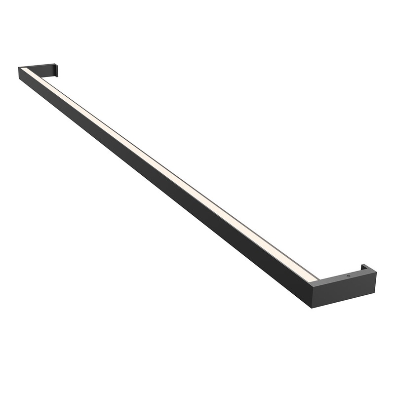 Thin-Line LED Wall Bar in Satin Black