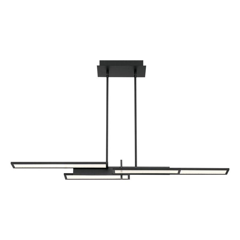 Bayswater LED Chandelier in Matte Black