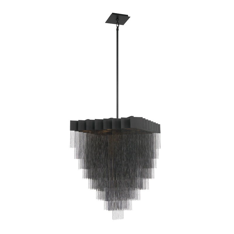 Bloomfield LED Chandelier in Black