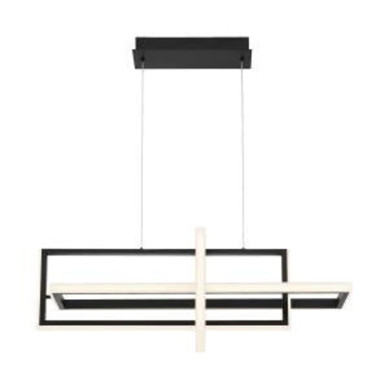 Bordo LED Chandelier in Matte Black
