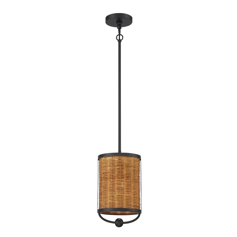 Comparelli One Light Pendant in Bronze