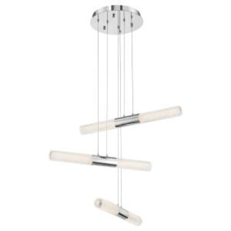 Crossley LED Chandelier in Chrome