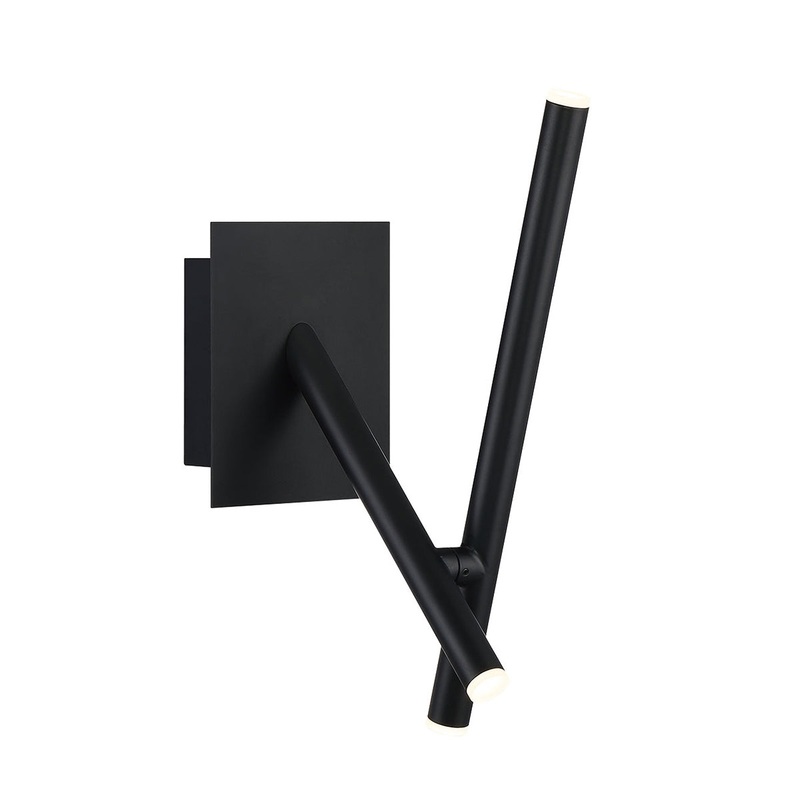 Crossroads LED Wall Sconce in Black