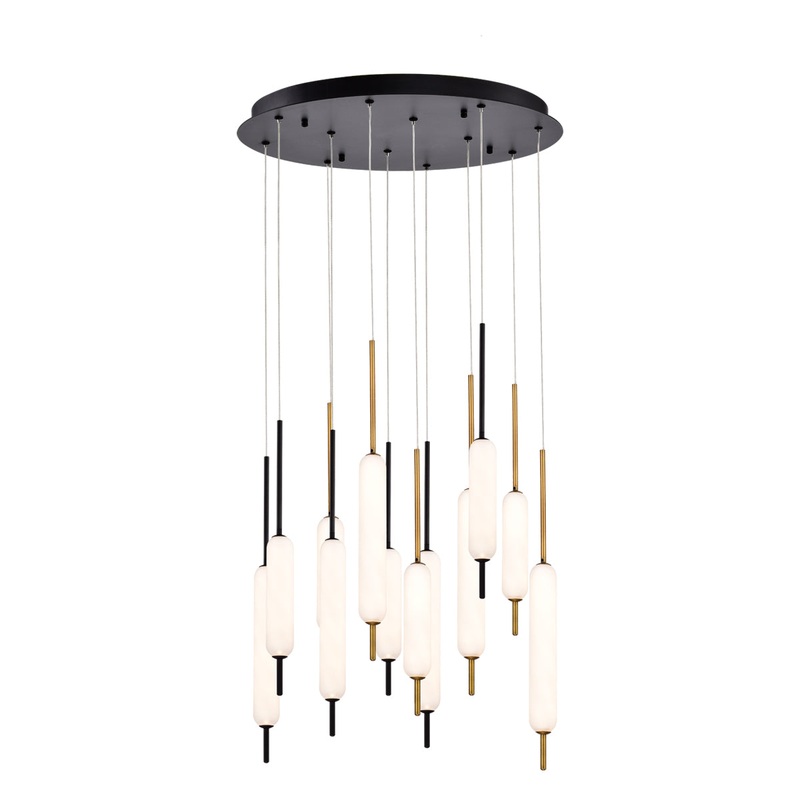 Cumberland LED Chandelier in Mixed