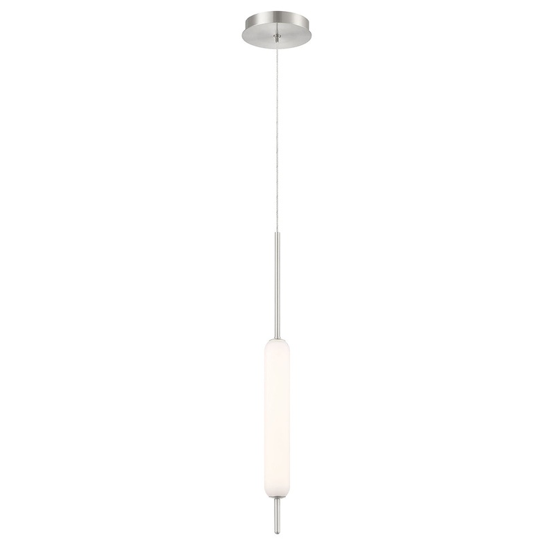 Cumberland LED Pendant in Satin Nickel
