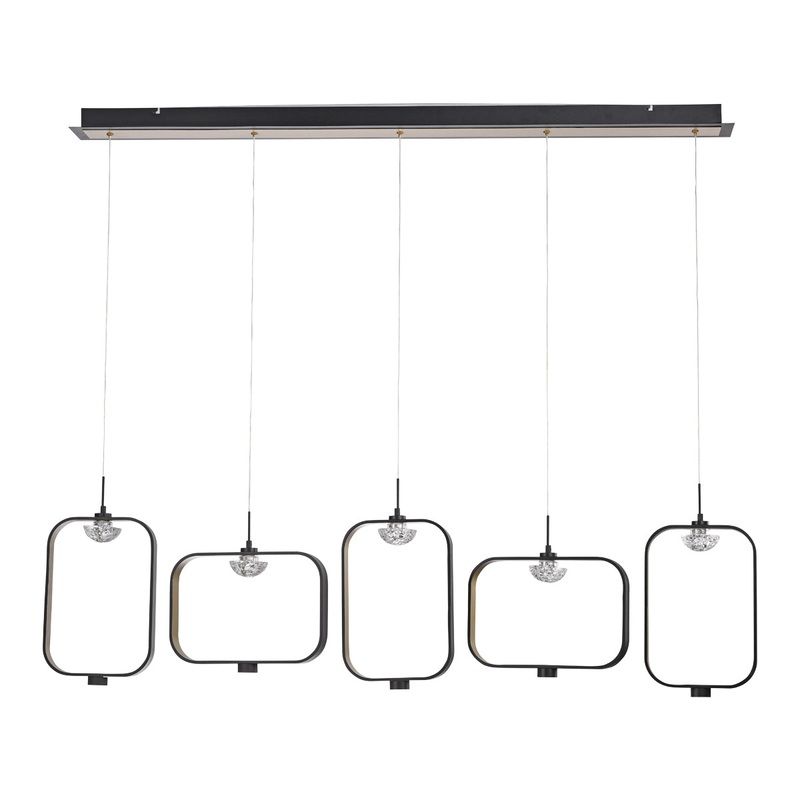 Dagmar LED Chandelier in Black