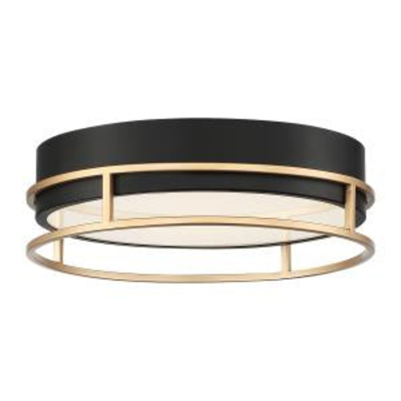 Grafice LED Flushount in Gold