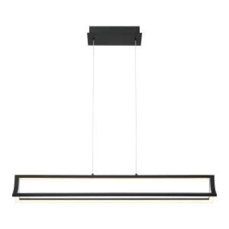 Logan LED Chandelier in Black
